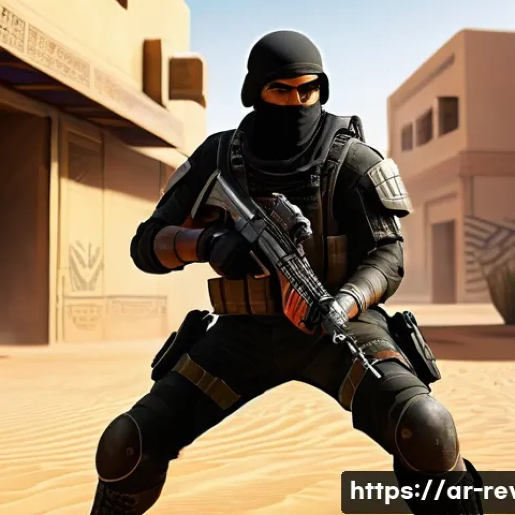 리버스 1999 최고의 아이템 세팅 - A dynamic scene from the video game "Reverse: 1999" showcasing a skilled Arab male warrior dressed i...