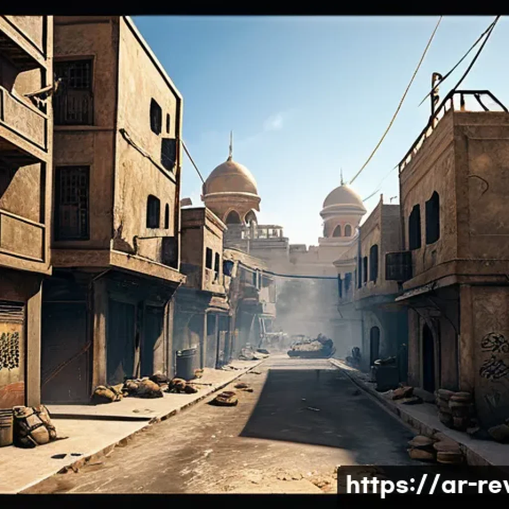 리버스 1999 최신 공략 비디오 - A dynamic battlefield scene from "Revers: 1999," showcasing an intense team-based tactical shooter m...