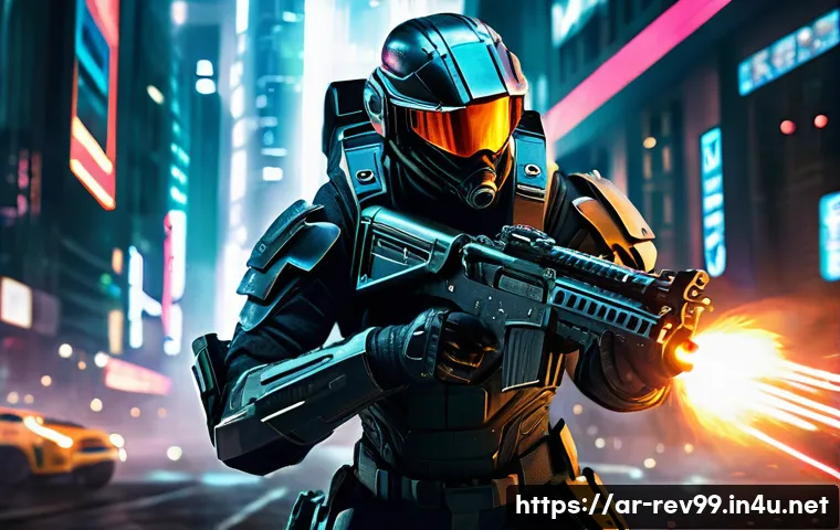 리버스 1999 메타 최적의 클래스 - A dynamic scene of a futuristic battlefield in Reverse:1999 featuring a fast-moving offensive class ...